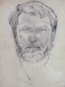 03-Harry Jackson, Self Portrait 1954