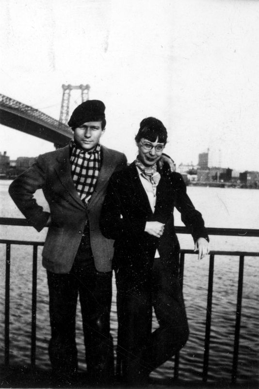 1947 Harry and Teddy in NY 2-Med